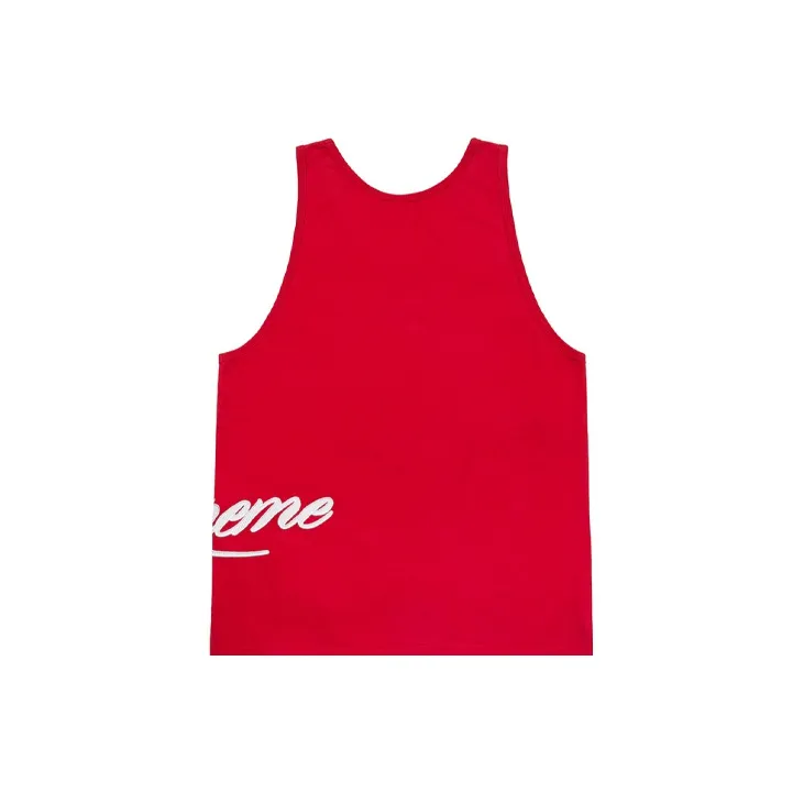 Supreme Mesh Script Tank Top-5