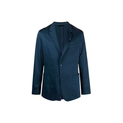 Paul Smith Business Suits Men Dark Blue