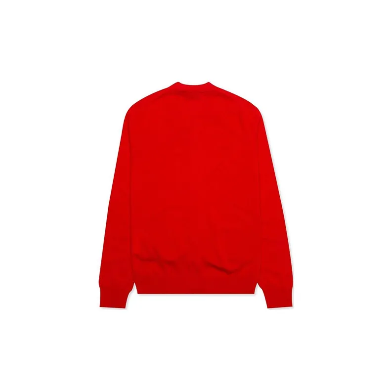 CDG Play Sweaters Men Red-1