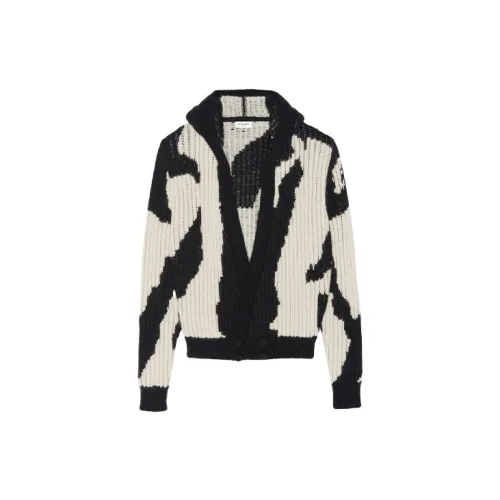 SAINT LAURENT SS22 Loose Fit Knitwear Men's Beige