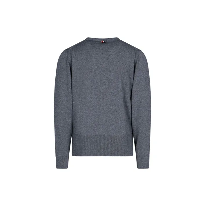 THOM BROWNE Loose Fit Knitwear Men's Gray-1