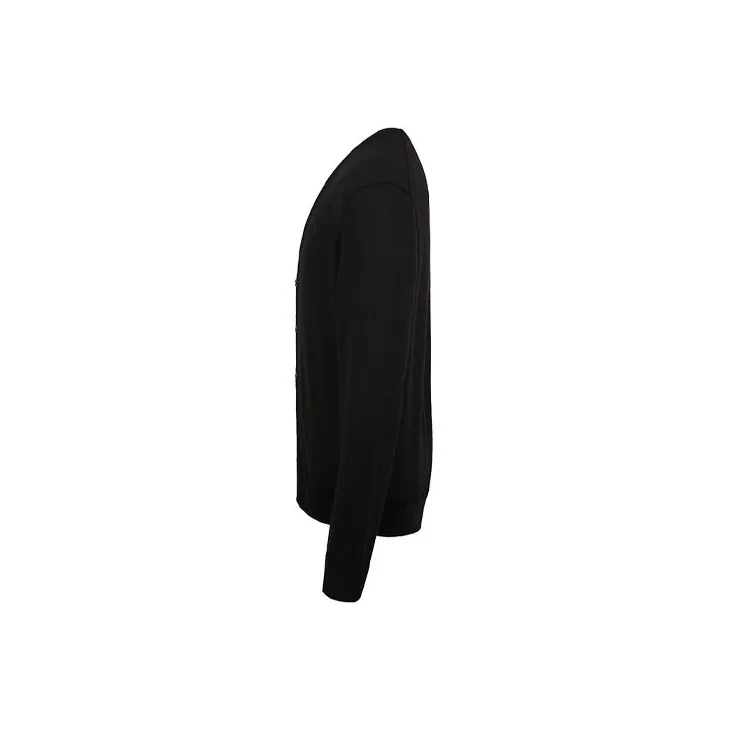 EMPORIO ARMANI Slim Fit Knitwear Men's Black-2