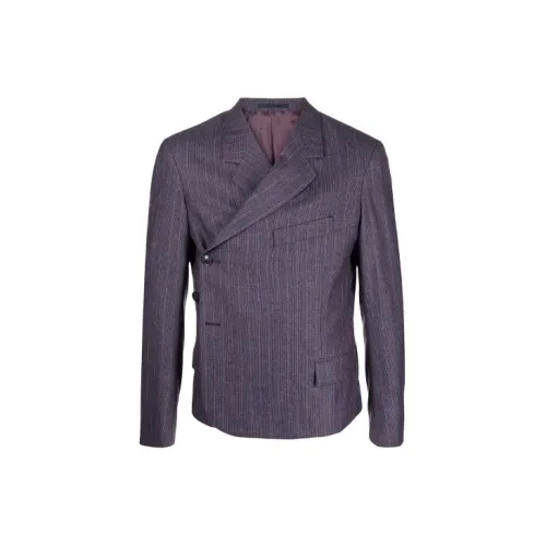 Martine Rose Business Suits Men Purple