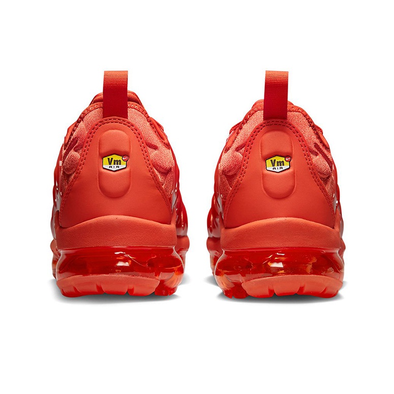 women's nike air vapormax plus orange casual shoes