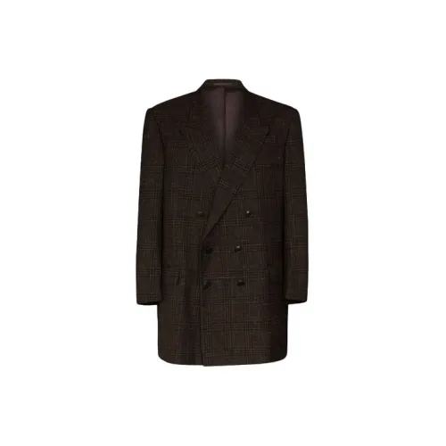 Martine Rose Business Suits Men Brown