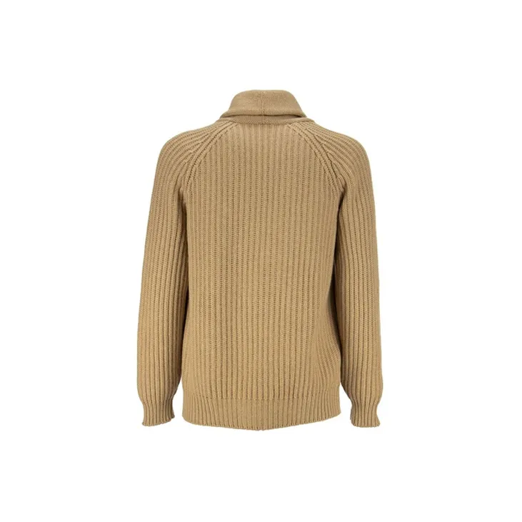 Brunello Cucinelli FW21 Fitted Knitwear Men's Light Brown-1