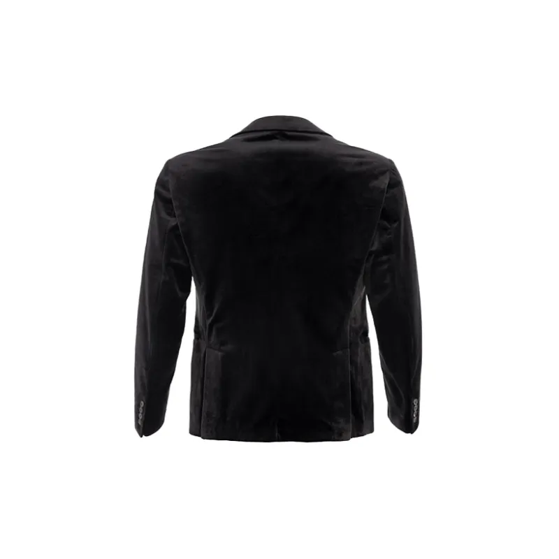 EMPORIO ARMANI SS22 Business Suits Coats Men's Black-2