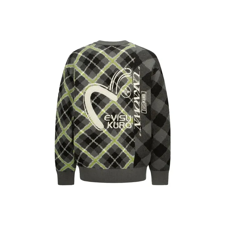 EVISU Sweaters Men Green-1