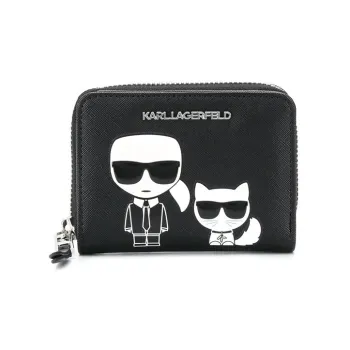 KARL LAGERFELD Wallet Small Size Women's Black