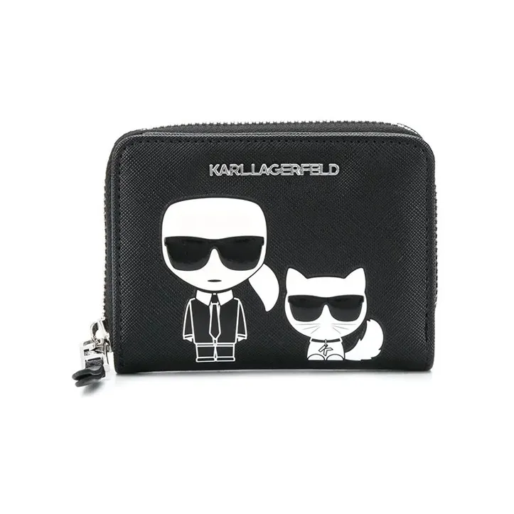 KARL LAGERFELD Wallet Small Size Women's Black-0