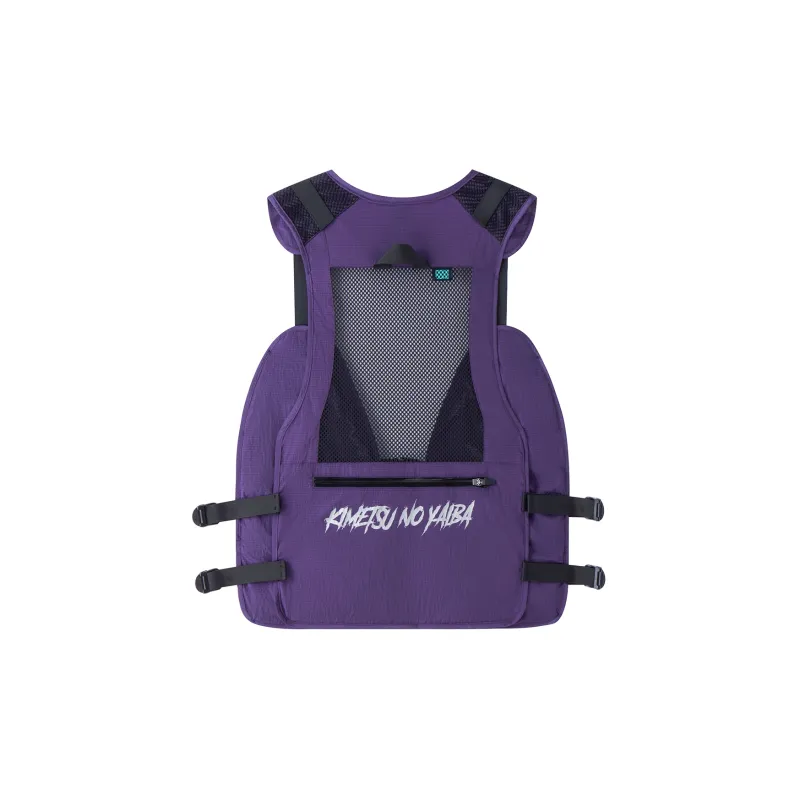 LNG X Demon Slayer Vests Unisex Purple-1