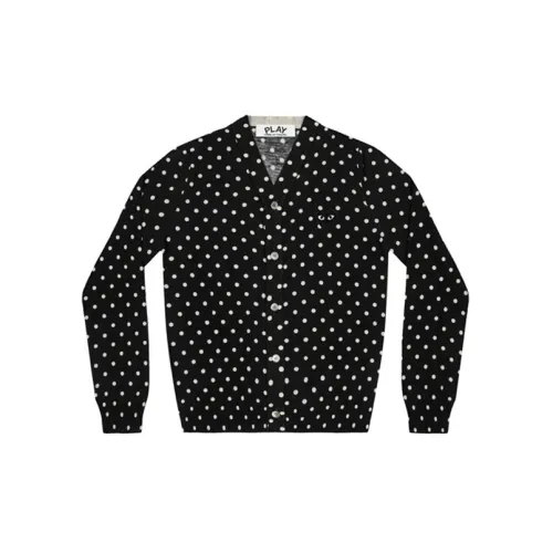 CDG Play Sweaters Men Black