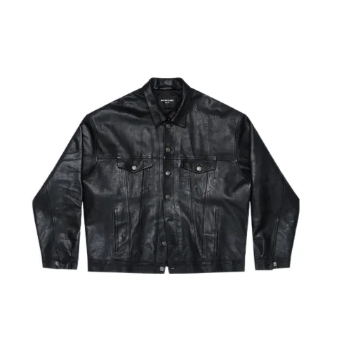 Balenciaga leather jacket Male