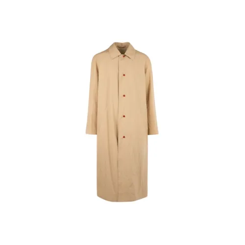 KENZO Trench Coats Men Beige