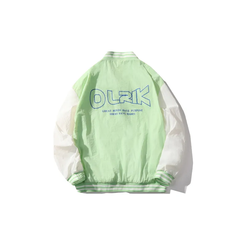 OLRIK SS22 Thin Baseball Jacket Summer Unisex-6