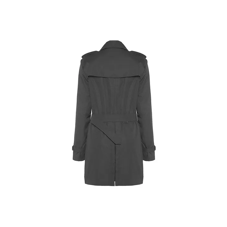 Burberry Trench Coat Men's Black-2