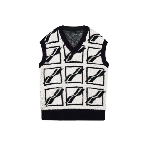 WE11DONE Vests Unisex White