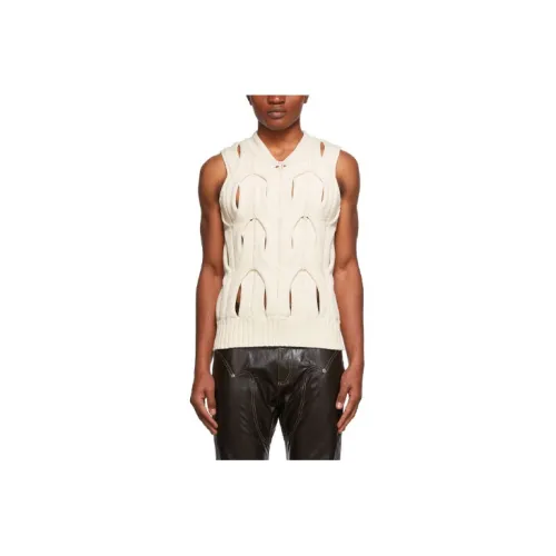 DION LEE Vests Men White