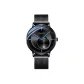 309 Black Dial with Blue Screws
