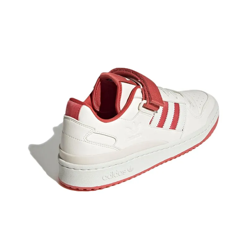 Adidas Forum Low White Crew Red-3
