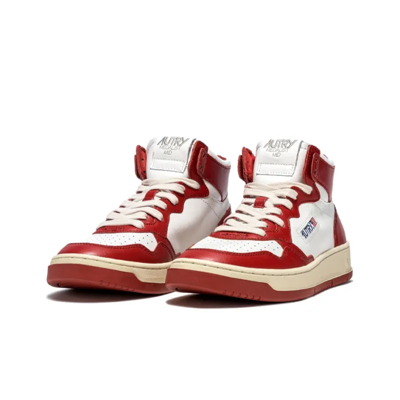 AUTRY Panelled High-top Sneakers-1