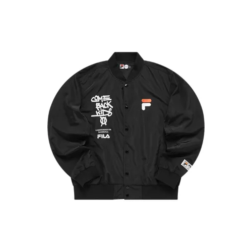 FILA FUSION Baseball Jerseys Men Pitch Black