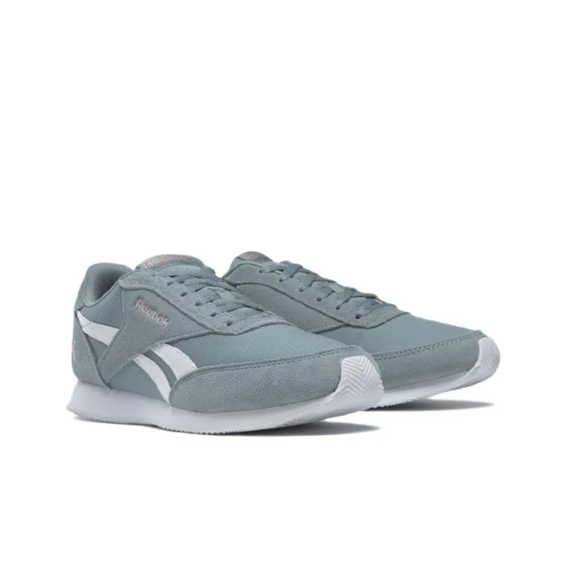Reebok Royal Classic Jogger 2 Cushioning Anti-Slip And Wear-Resistant Low-Top Running Shoes Women's Teal-2