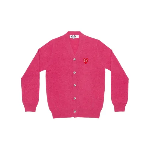 CDG Play Sweaters Men Pink