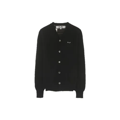 CDG Play Sweaters Men Black