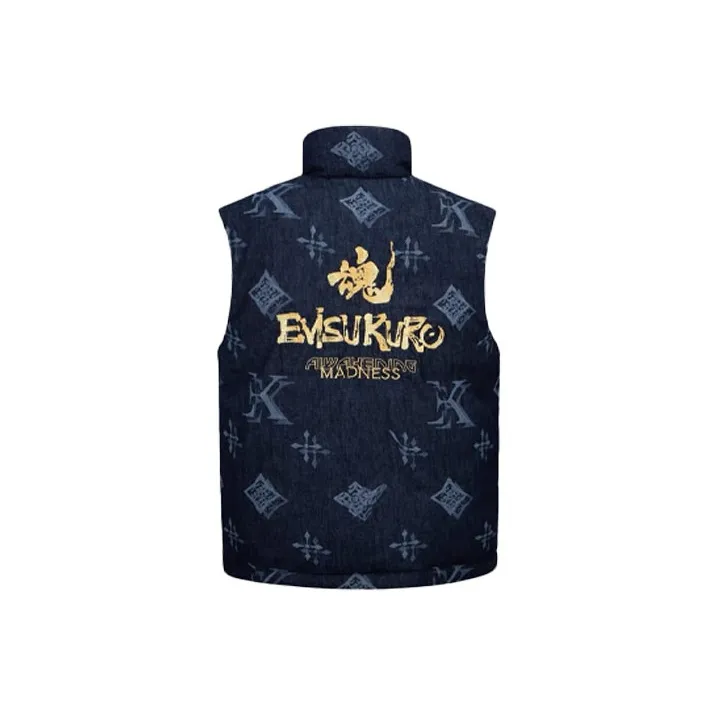 EVISU Vests Men Blue-1
