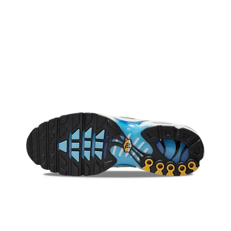 Nike Air Max Plus Spray Paint Swoosh White Blue-5