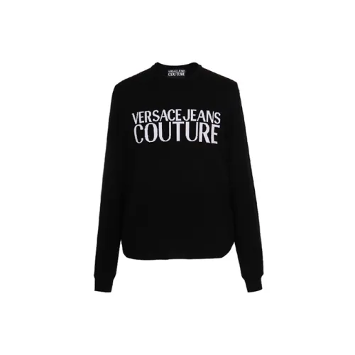 VERSACE JEANS COUTURE Sweaters Men Black