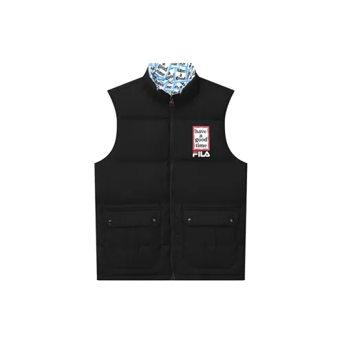 FILA Have A Good Time Collection Vests Men Jet Black