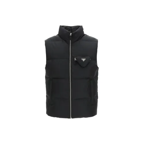 PRADA Vests Men Black