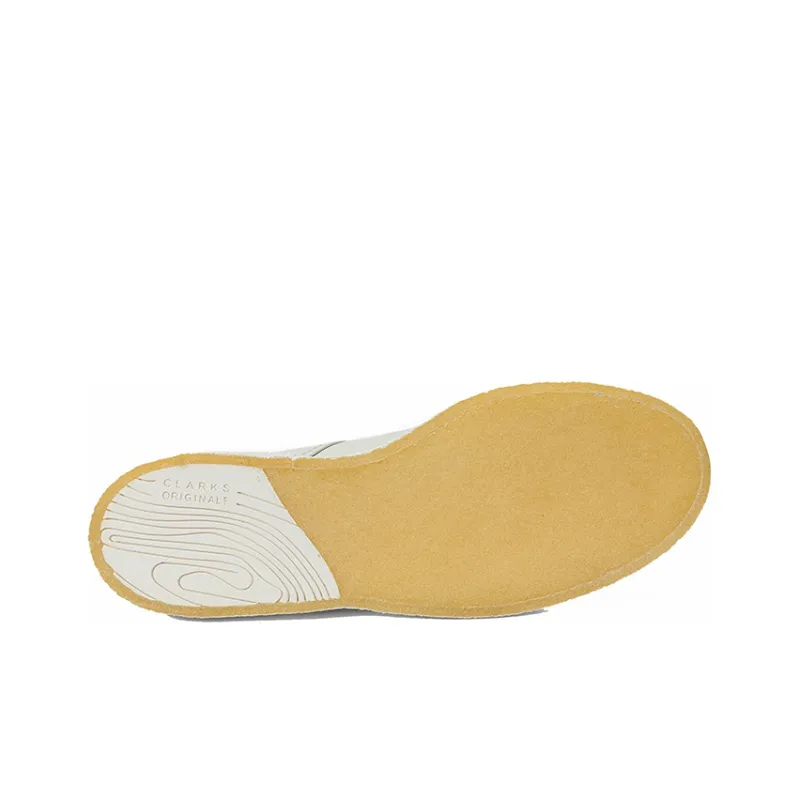 Clarks Skateboard Shoes Women's Low-Top White-5