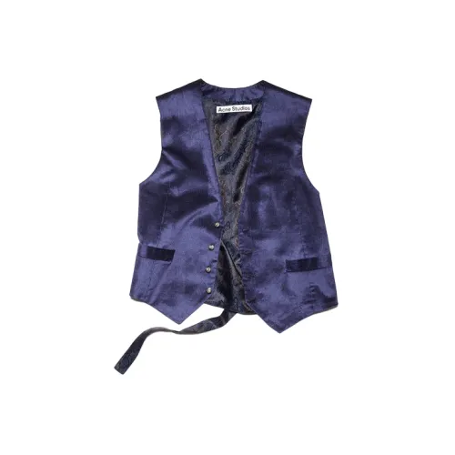 Acne Studios Vests Men Blue