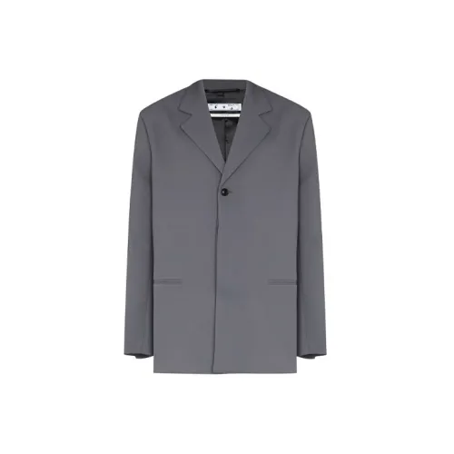 OFF-WHITE Crease Single-breasted Blazer