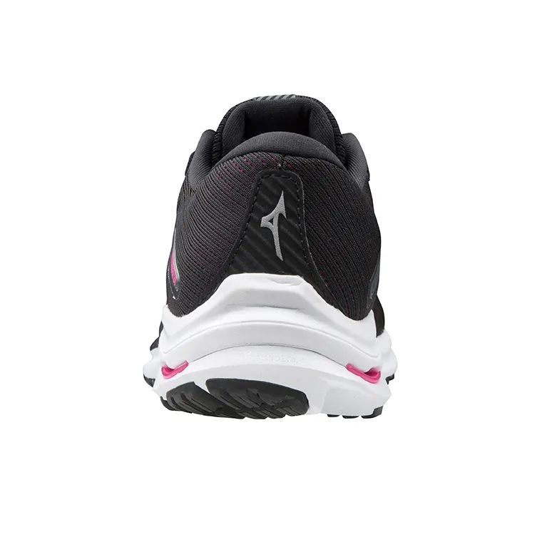 Mizuno Wave Rider 24 Wide 'Black Pink' Women's-3