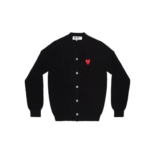 CDG Play Sweaters Men Black