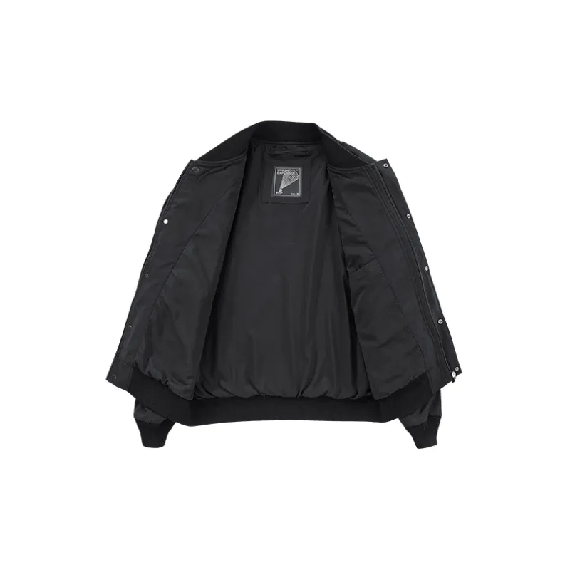 VIP Baseball Jacket Spring And Autumn Men's Black-2