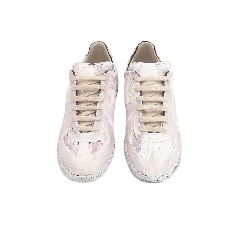 Maison Margiela Replica Low White Paint Women's-3