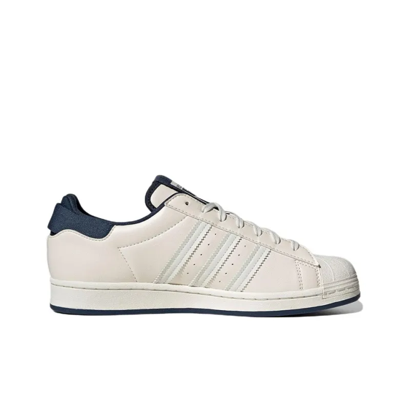 Adidas Superstar Parley Chalk White Navy-1
