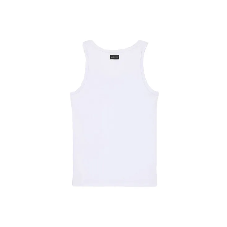 Balenciaga Tank Tops Men's White-1