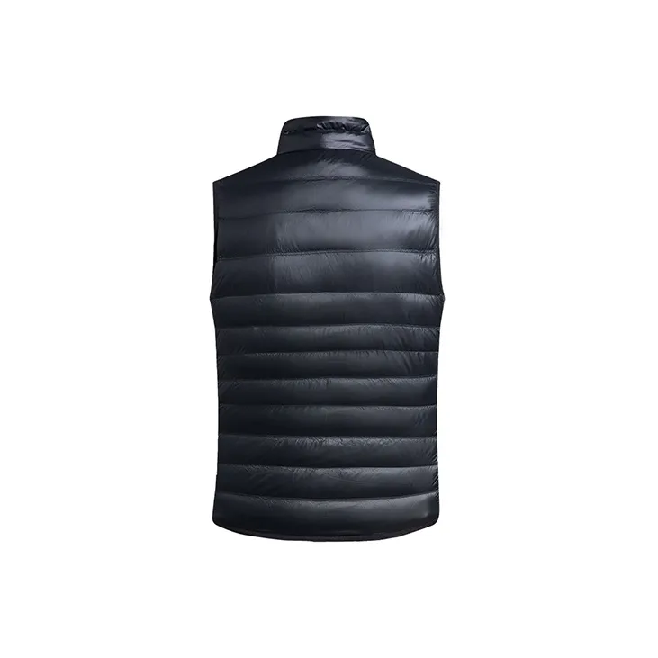 EMPORIO ARMANI Logo Printed Zipped Down Gilet-1