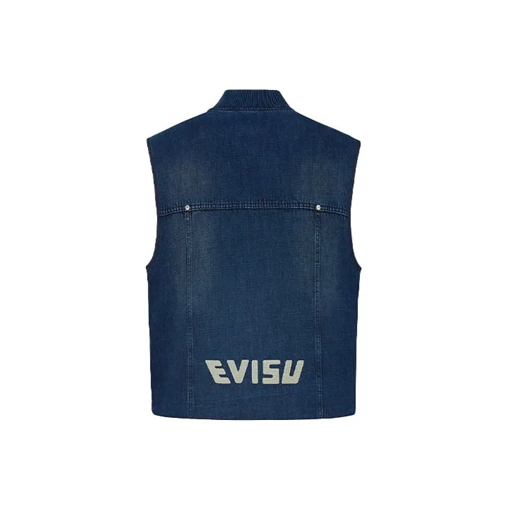 EVISU Vests Men Blue-1