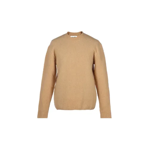 KENZO Cashmere Sweaters Men Apricot Cream