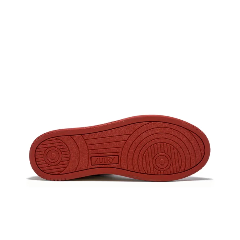 AUTRY Panelled High-top Sneakers-3