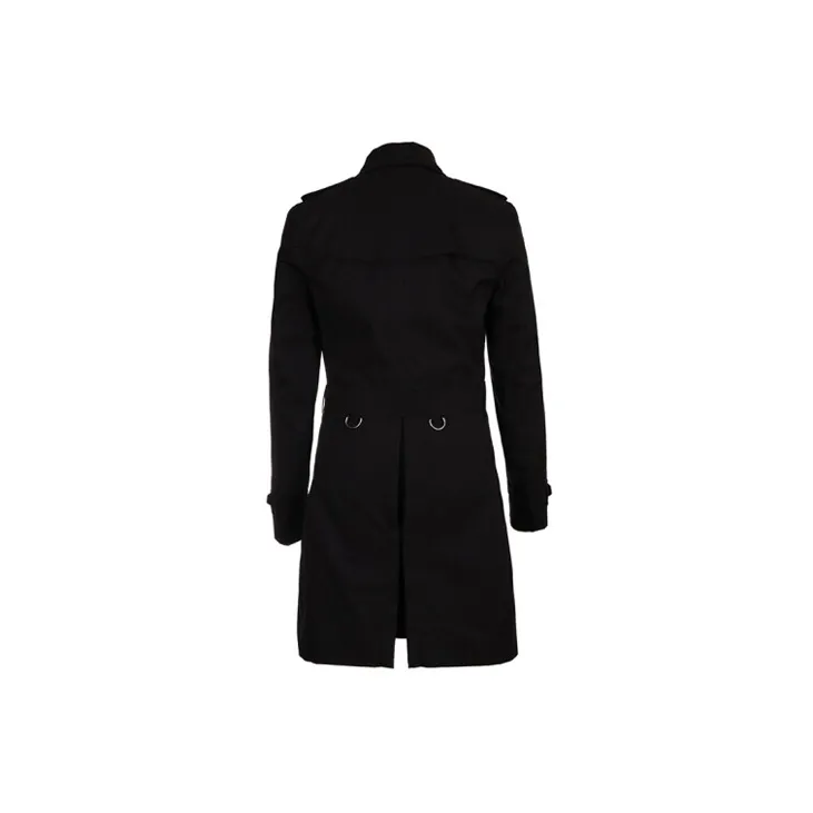 Burberry Trench Coat Men's Black-1