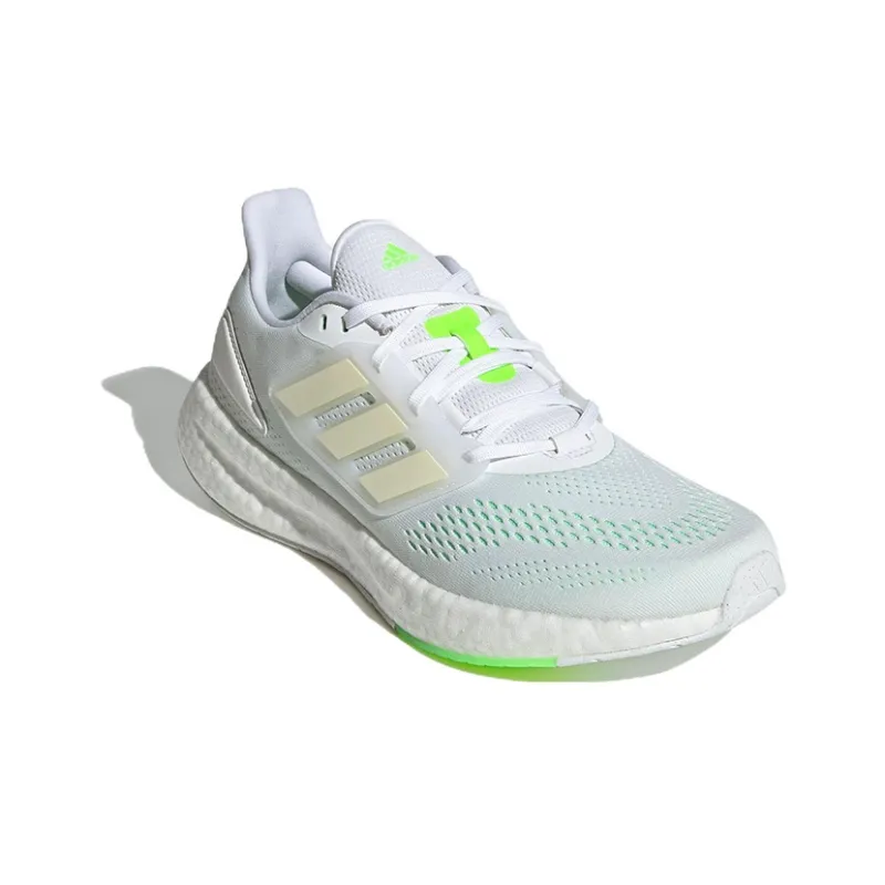Adidas PureBoost 22 'White Beam Green'-2