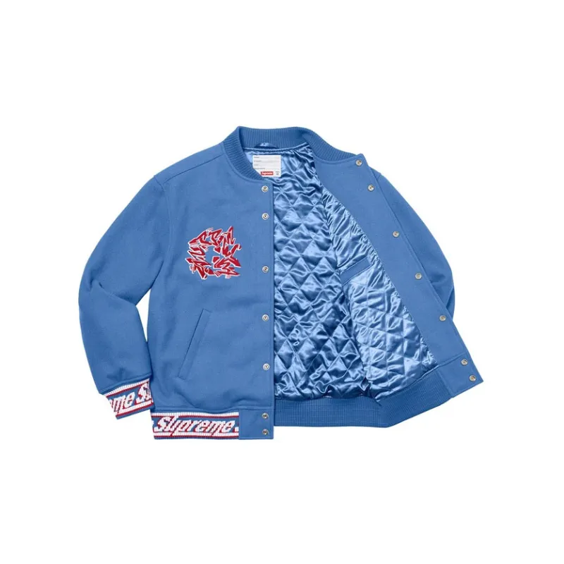 Supreme Support Unit Varsity Jacket-2